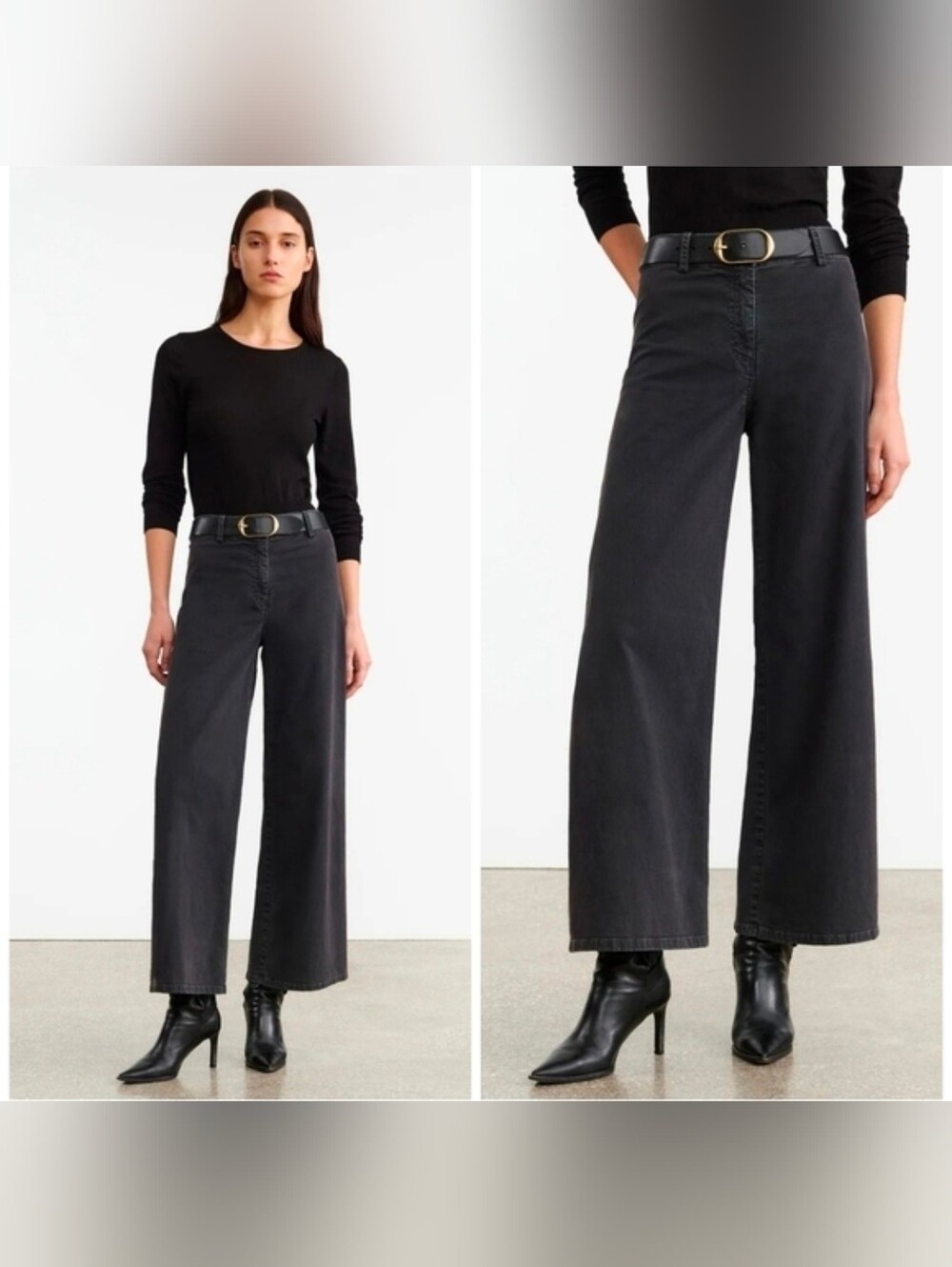 Nili Lotan Megan Pants Carbon